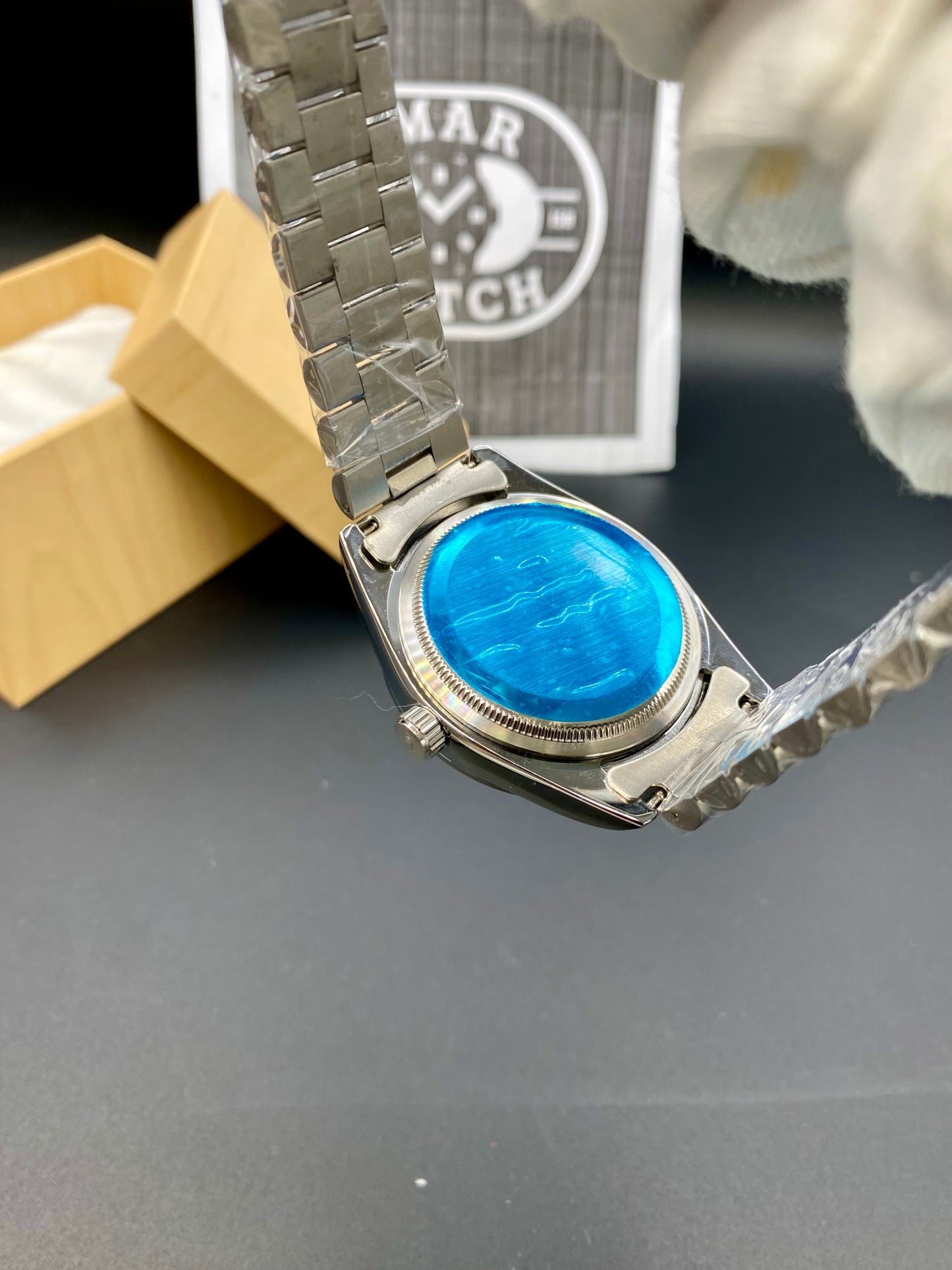 Elegant Men’s Diamond Bezel Watch – A Signature Luxury by Umar Watch