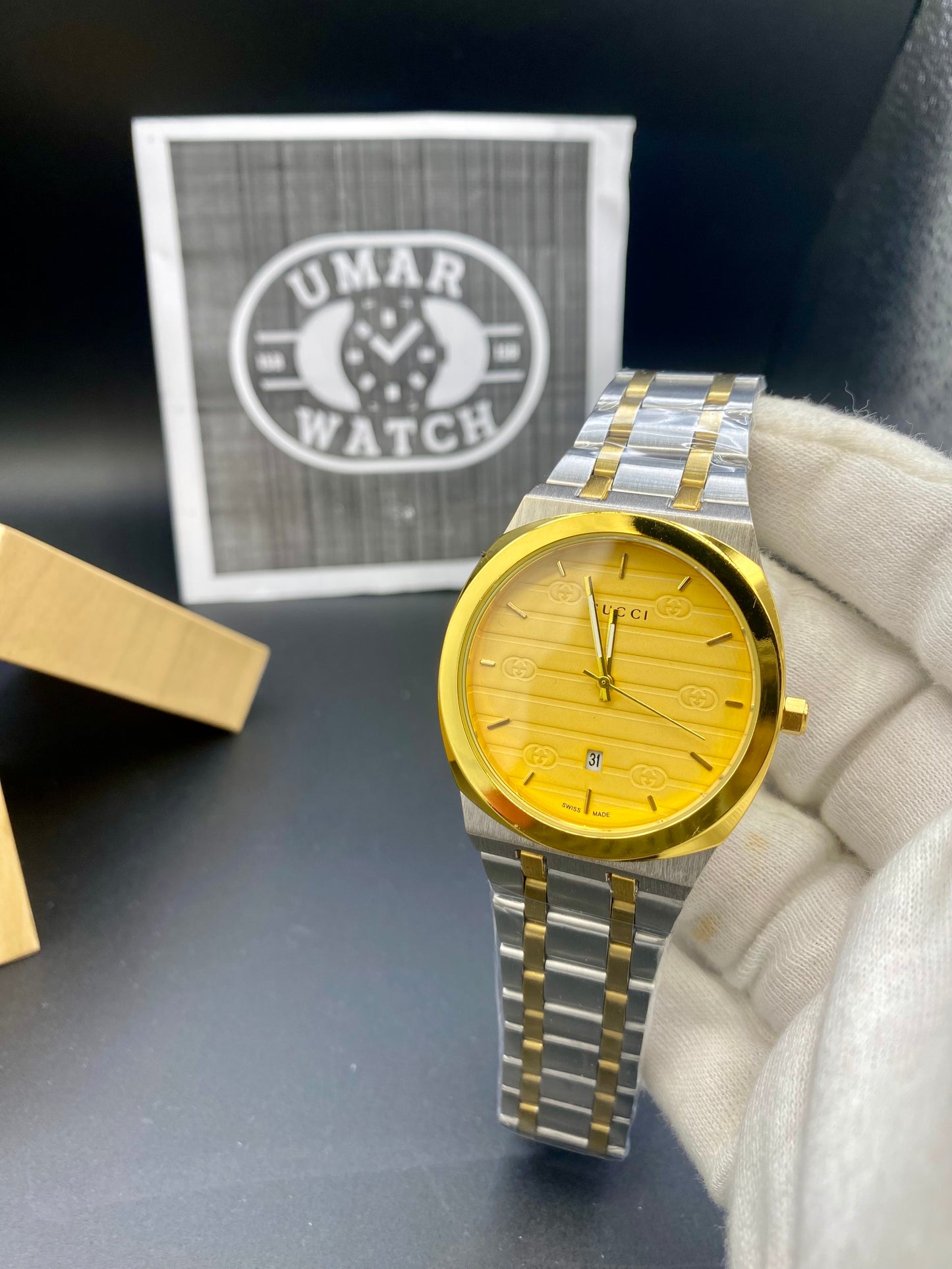 Classic Two-Tone Watch for Men – A Timeless Choice for All Events