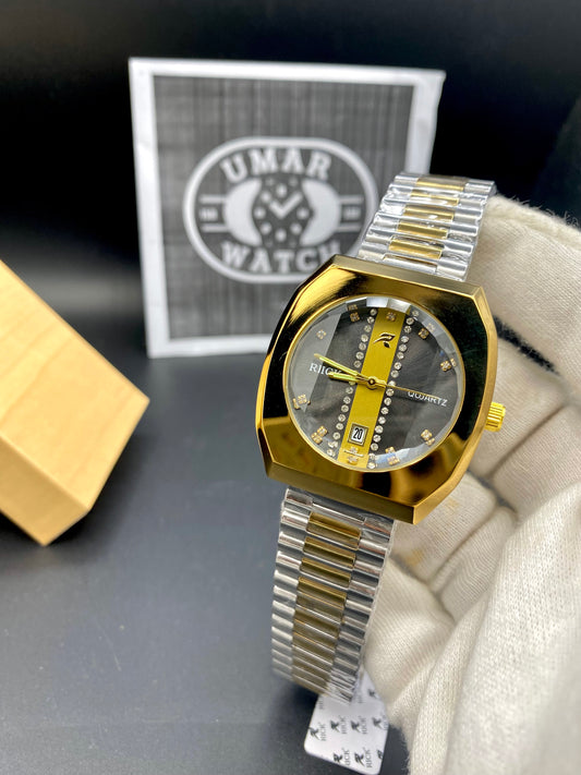 Luxury Quartz Wristwatch with Date – Contemporary and Classy Design
