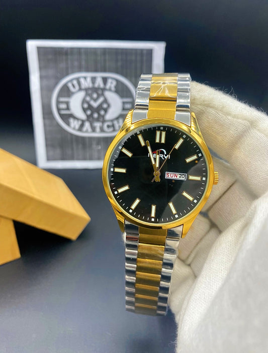 Premium Quality Watch with Day And Date Function Master Lock